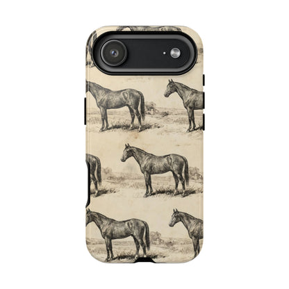 Vintage Horses Tough Case