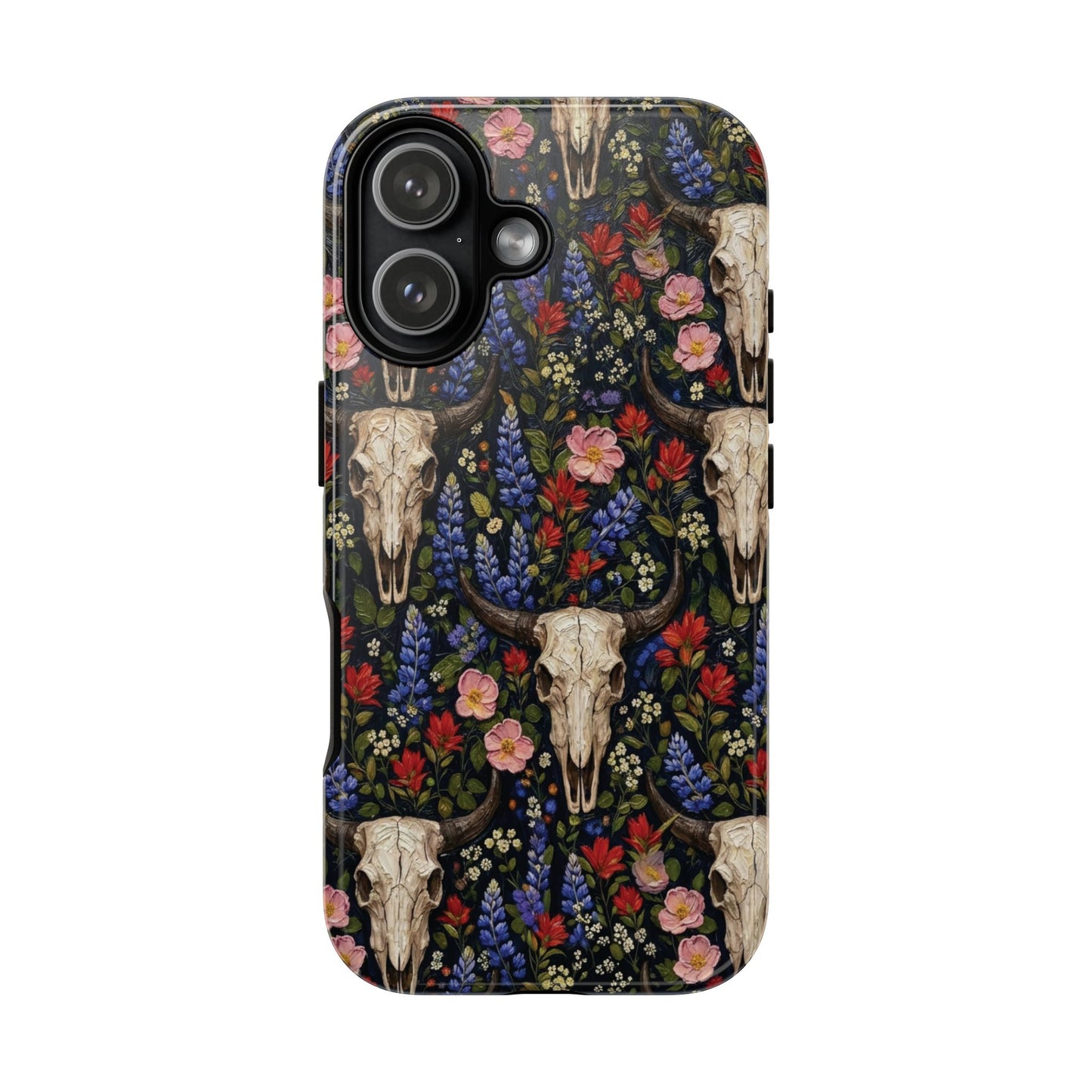 Floral Skull Tough Case