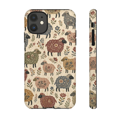 Folk Sheep Tough Case
