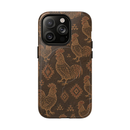Aztec Rooster Magnetic Case