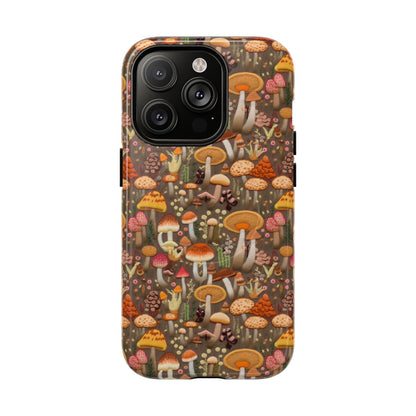 Orange Mushroom Magnetic Case