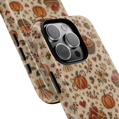 Pumpkin Stitch Magnetic Case