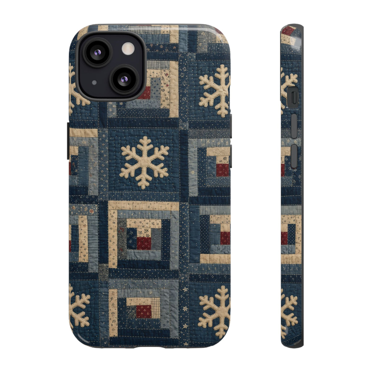 Snowflake Quilt Tough Case