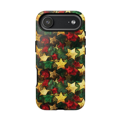 Stained Glass Stars Tough Phone Case