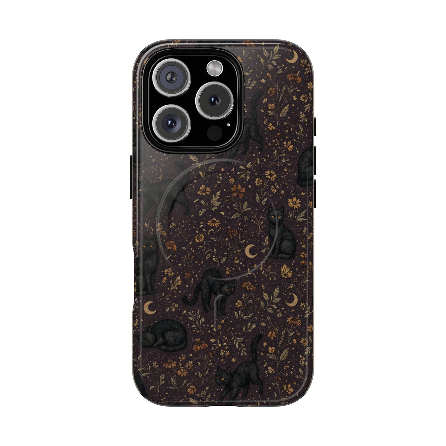 Prairie Black Cats Magnetic Case