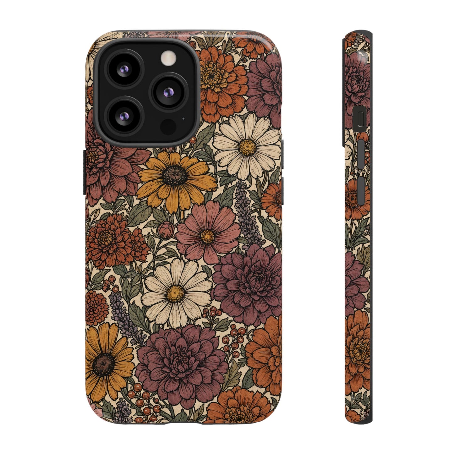 Inked Bouquet Tough Case