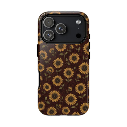 Autumn Sunflowers Tough Case