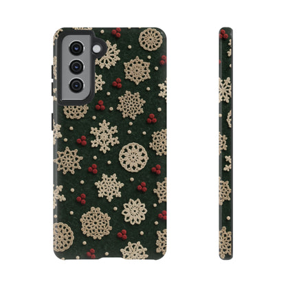 Crochet Snowflakes Tough Case