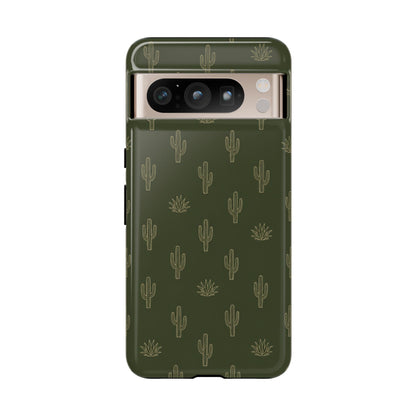 Green Cactus Tough Case