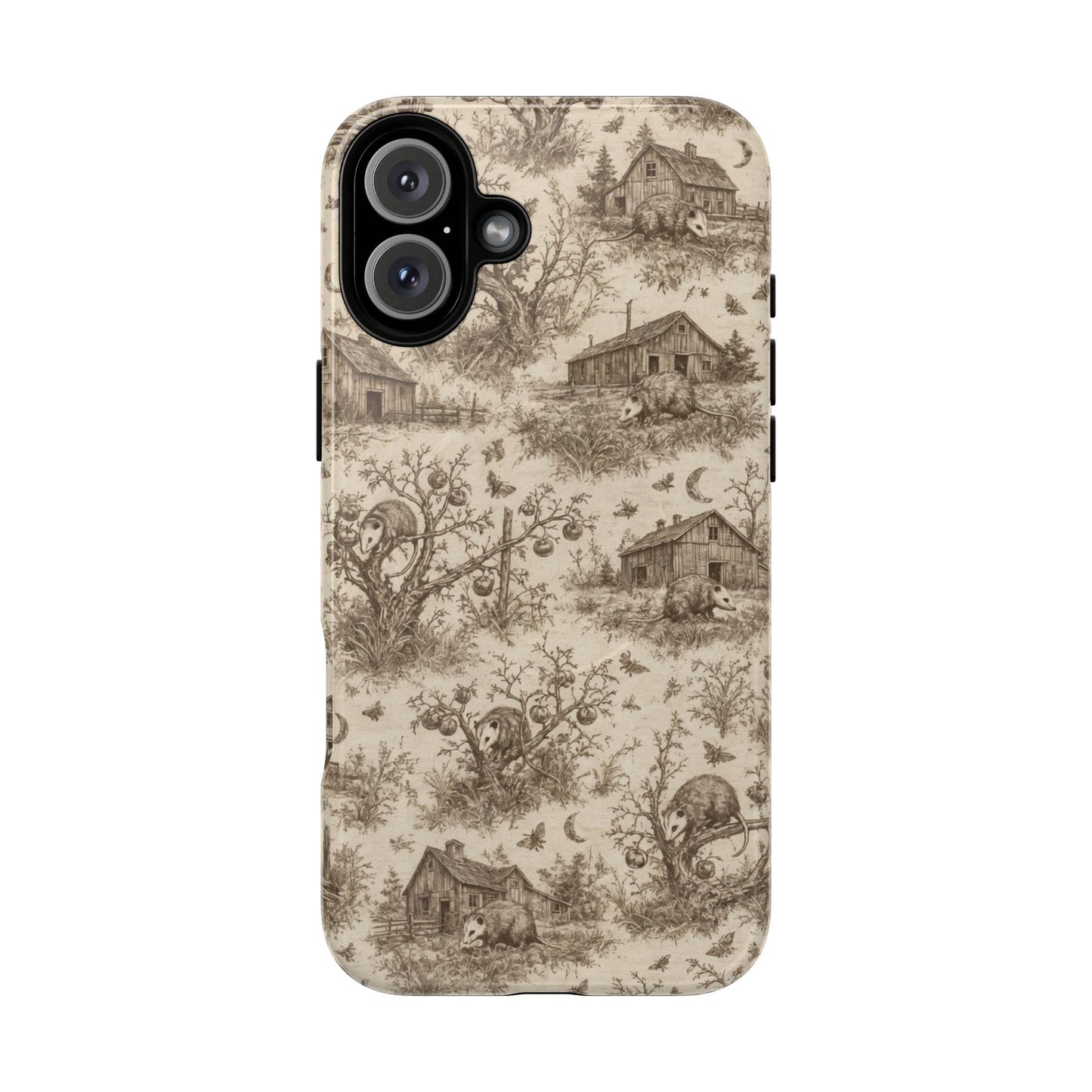 Opossum Toile Magnetic Case