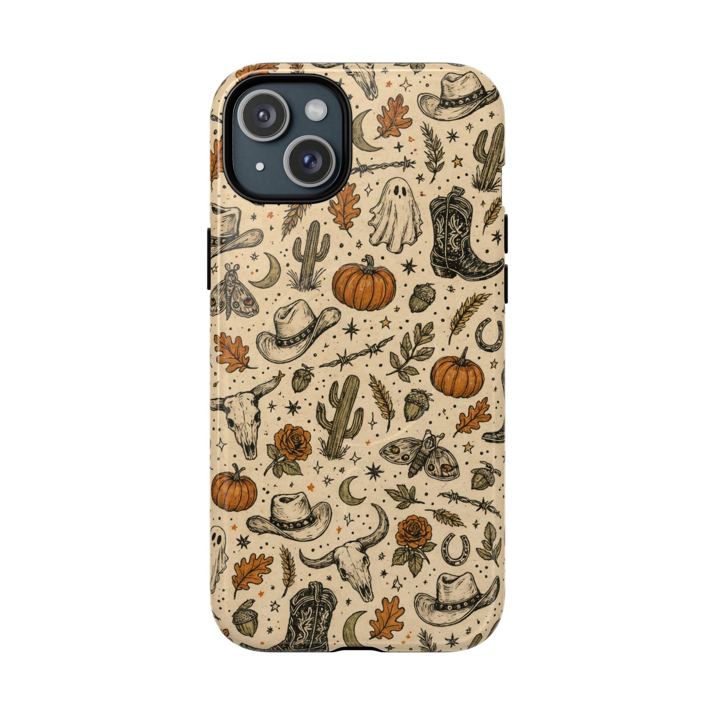 Halloween Western Doodles Magnetic Case