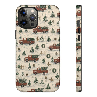 Red Truck Tree Farm Tough Case