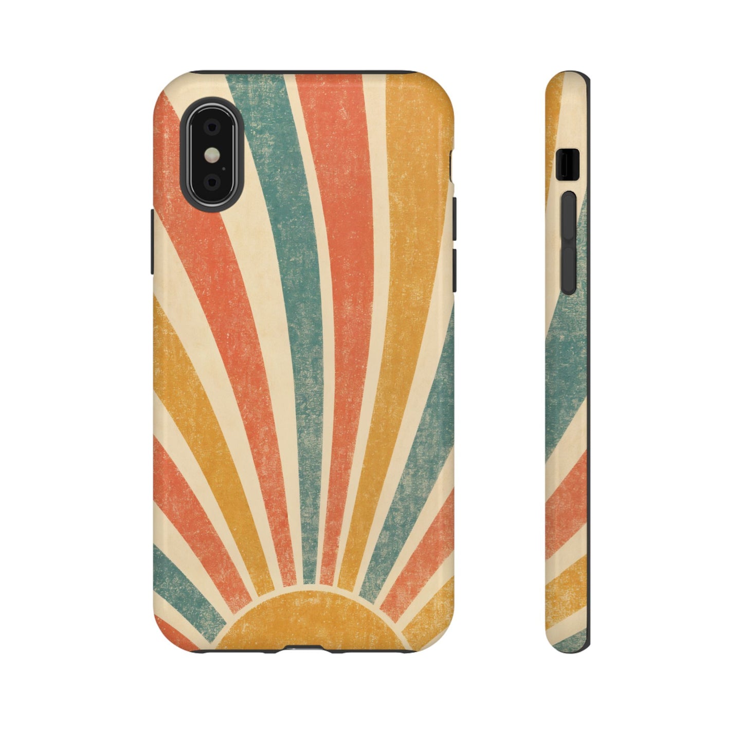 Retro Sun Rays Tough Case