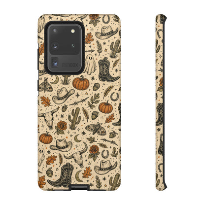 Halloween Western Doodles Tough Case
