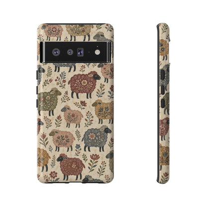 Folk Sheep Tough Case