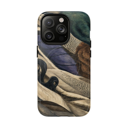 Mallard Feathers Magnetic Case