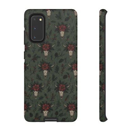 Inked Christmas Skull Tough Case