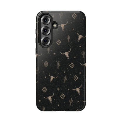 Midnight Longhorn Tough Case