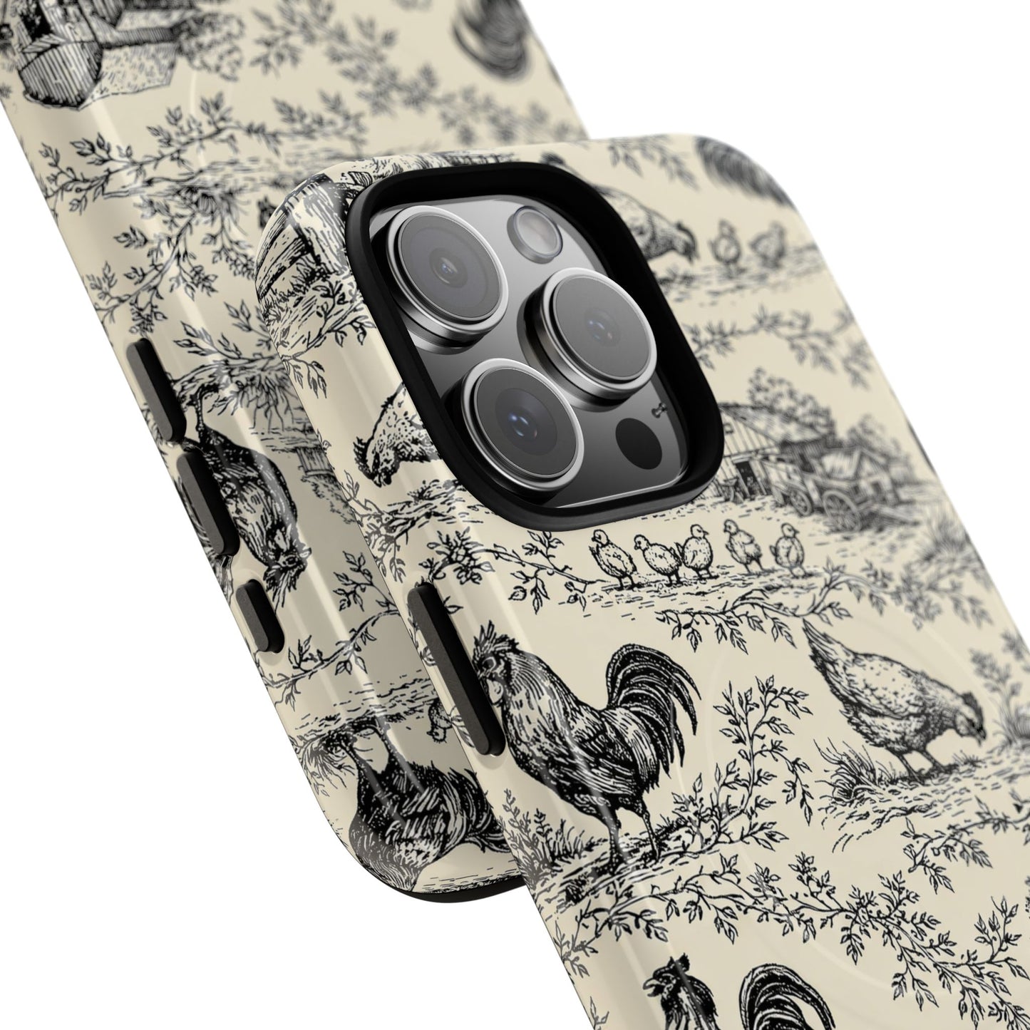 Toile Chickens Magnetic Case