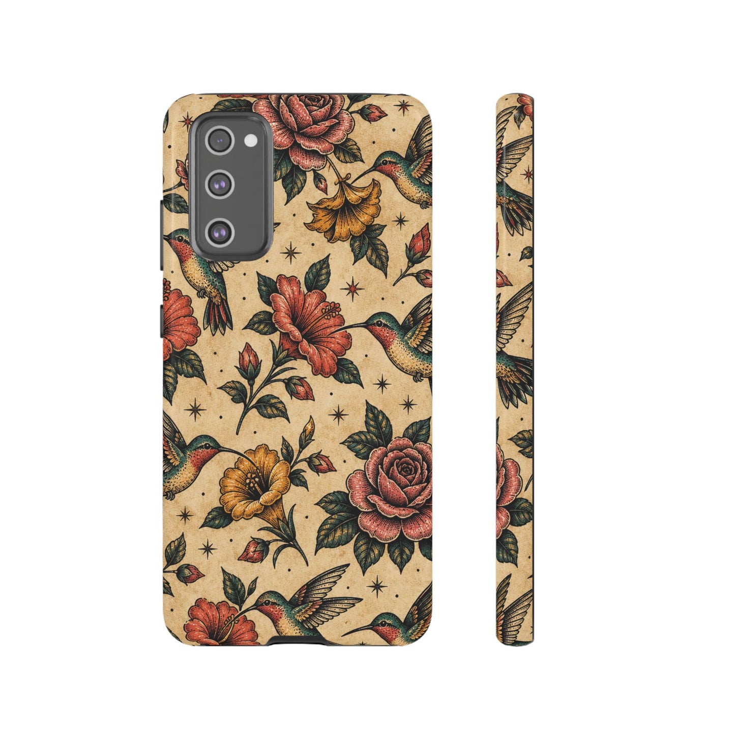 Hummingbird Rose Tough Case