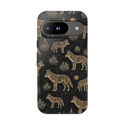 Moonlit Coyote Tough Case