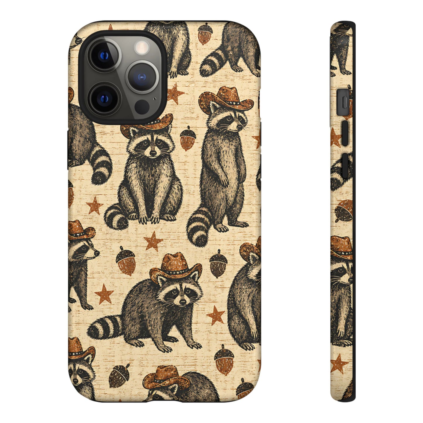 Retro Raccoon Tough Case