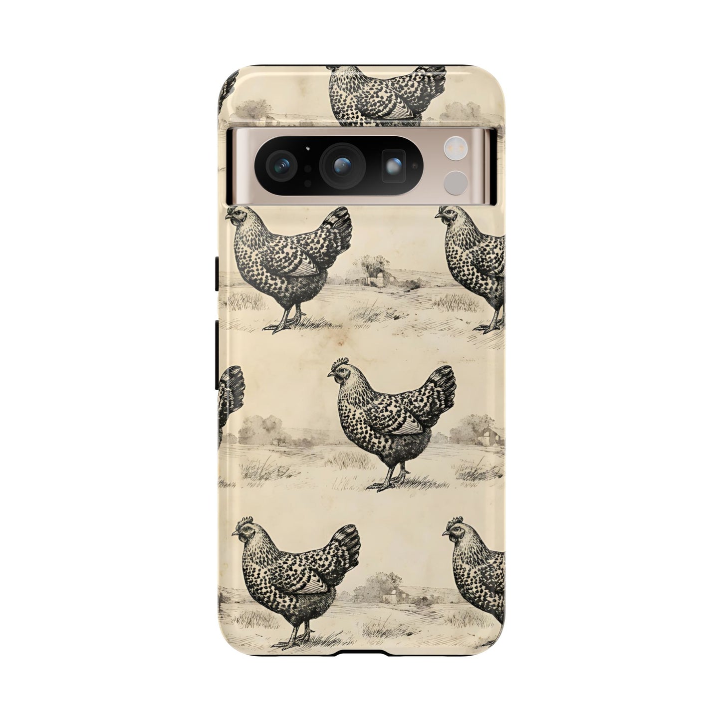 Vintage Chickens Tough Case