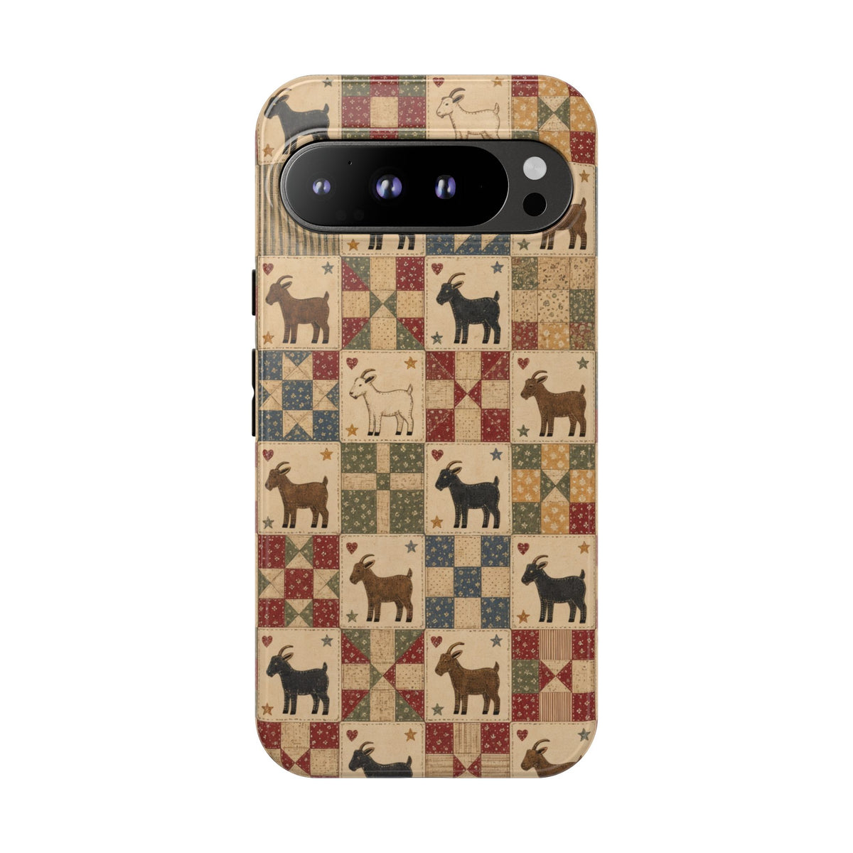Goat Quilt Tough Case
