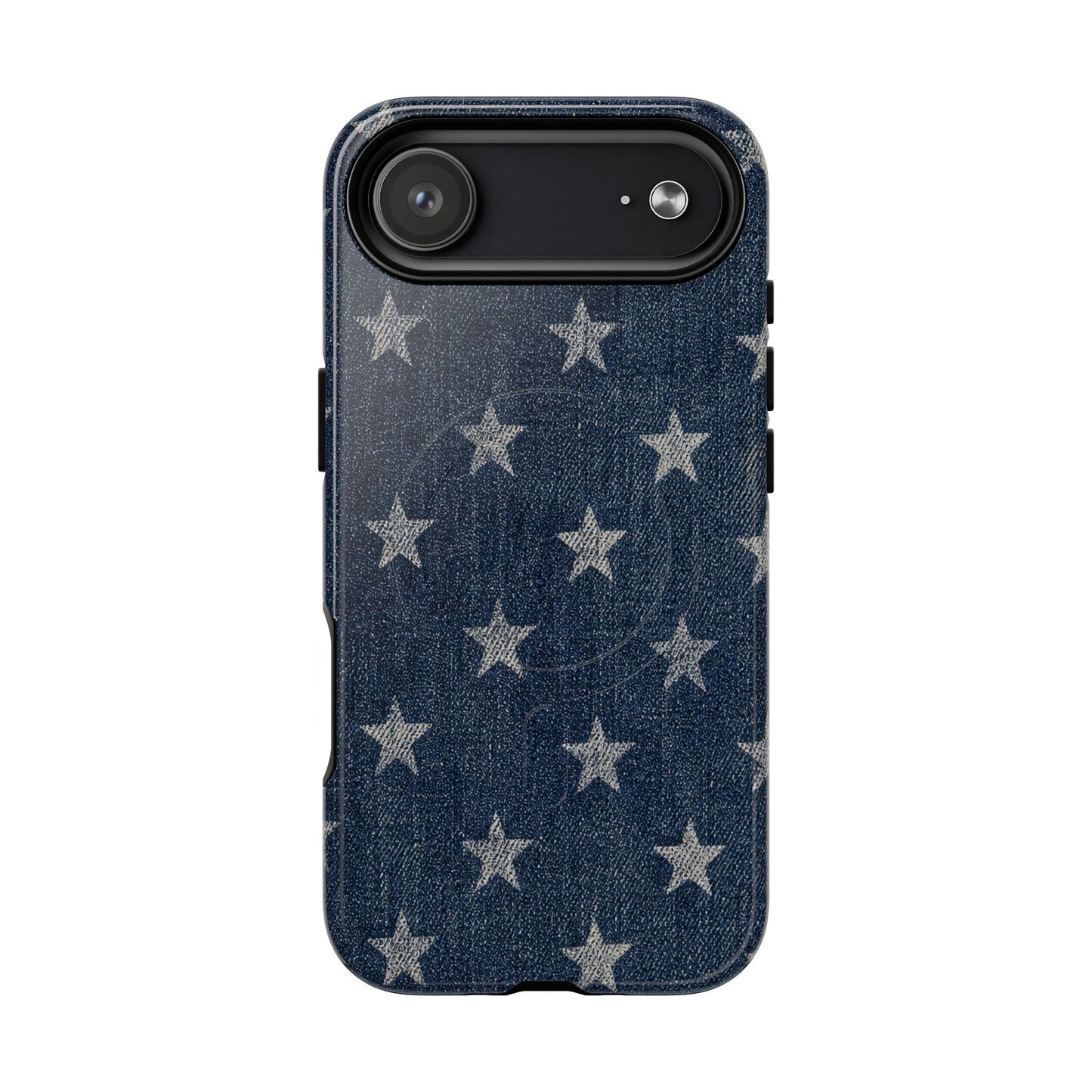 Denim And Stars Magnetic Case