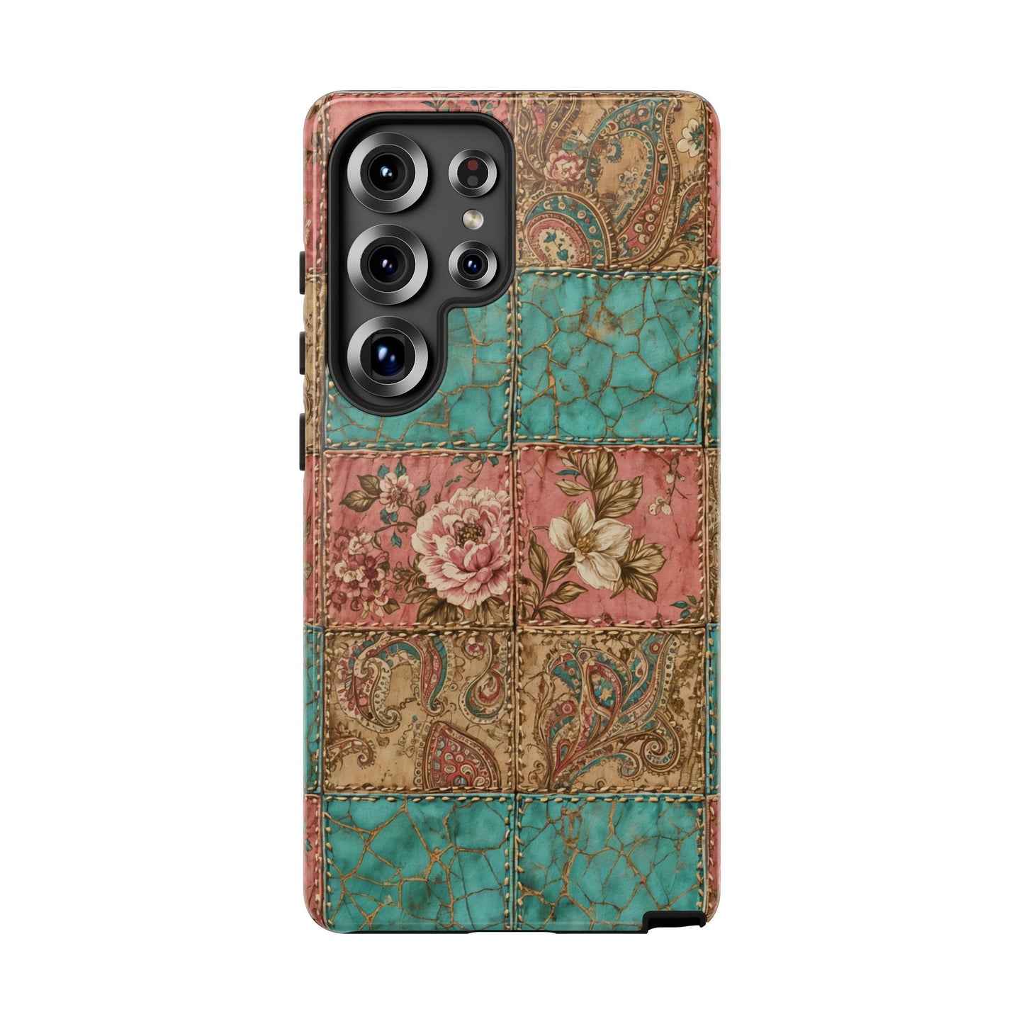 Turquoise Paisley Tough Case
