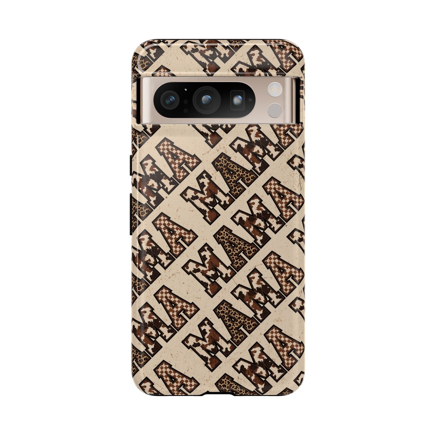 Grunge Cowhide Mama Tough Case