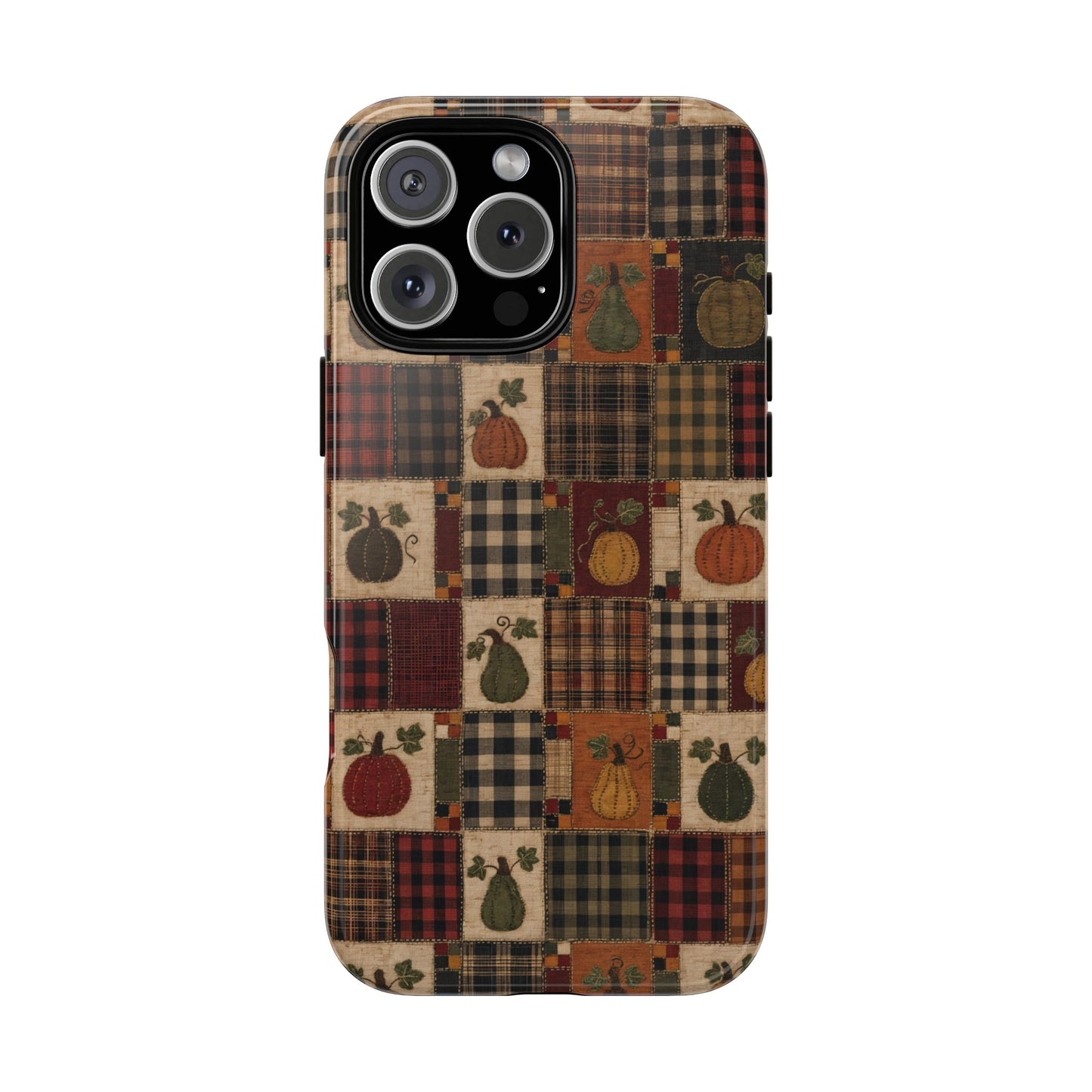 Plaid Pumpkin Tough Case