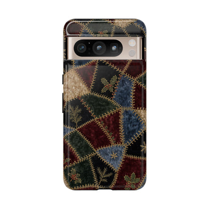 Winter Crazy Quilt Tough Case