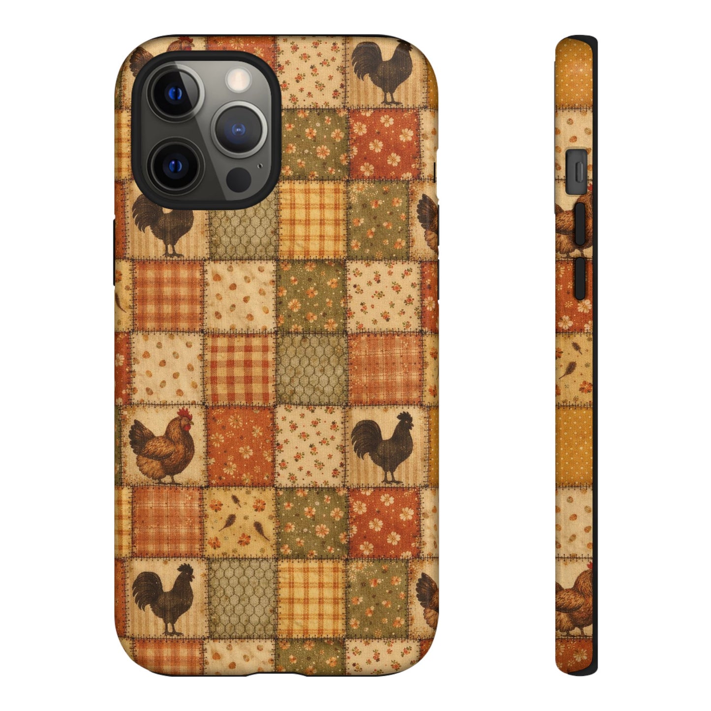 Chickens Patchwork Tough Case