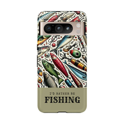 Id Rather Be Fishing Phone Case