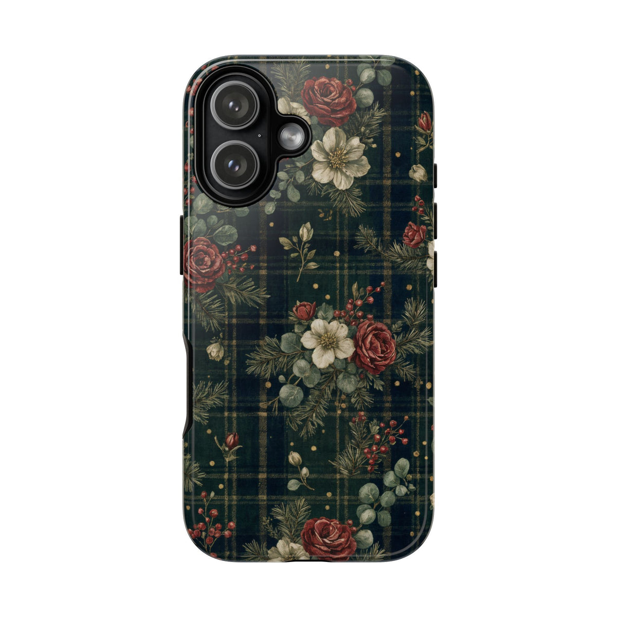 Tartan Roses Tough Case