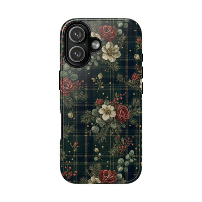 Tartan Roses Tough Case