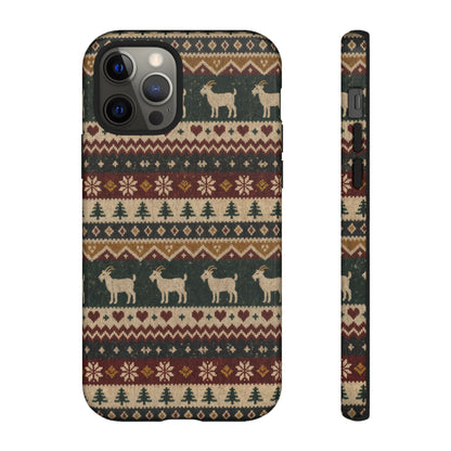 Fair Isle Goats Tough Case