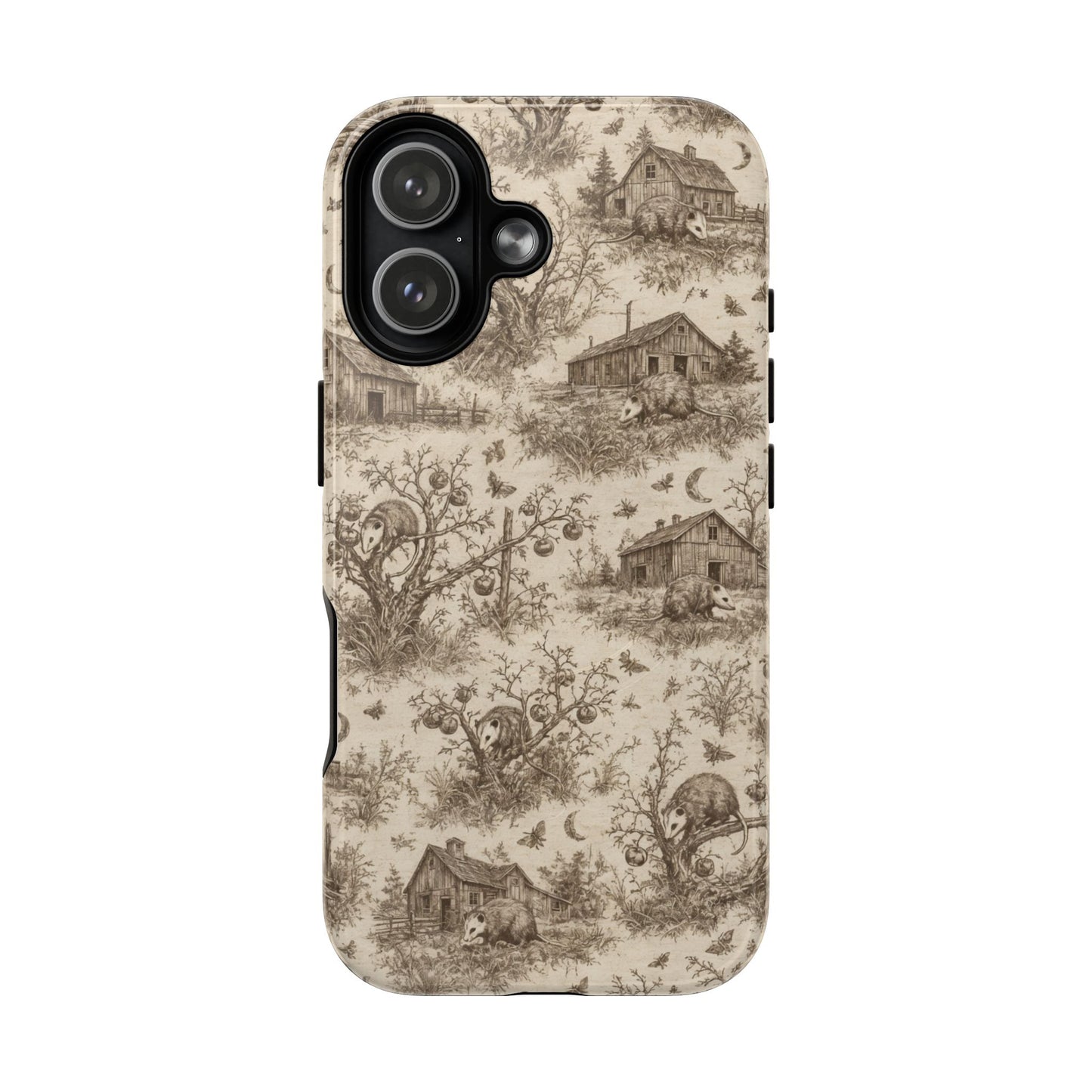 Opossum Toile Magnetic Case