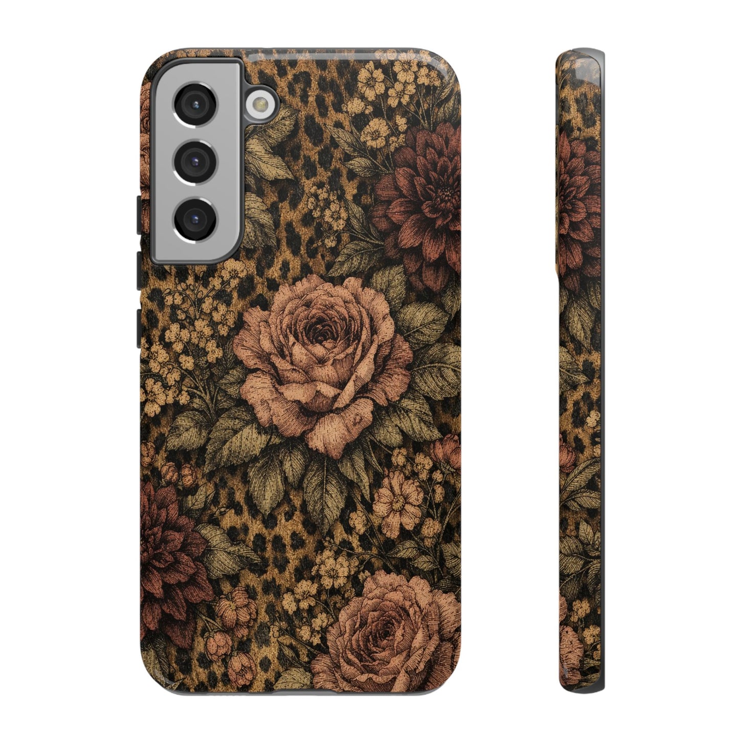 Leopard Bloom Tough Case
