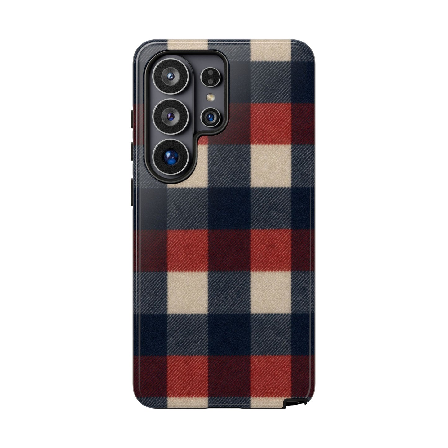 Patriotic Plaid Tough Case