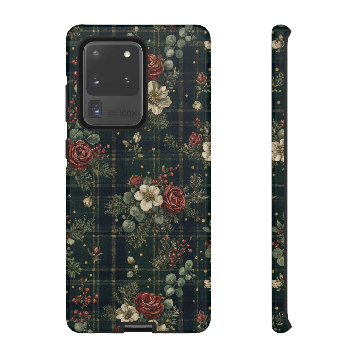 Tartan Roses Tough Case