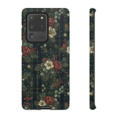 Tartan Roses Tough Case