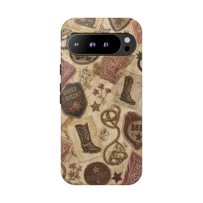 Cowgirl Collage Tough Case