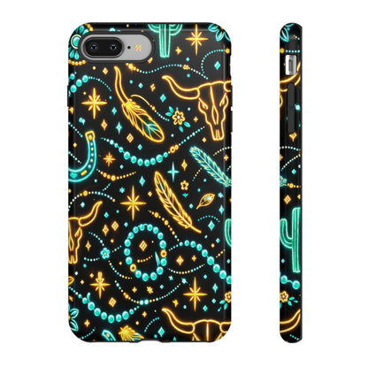 Neon Turquoise Tough Case