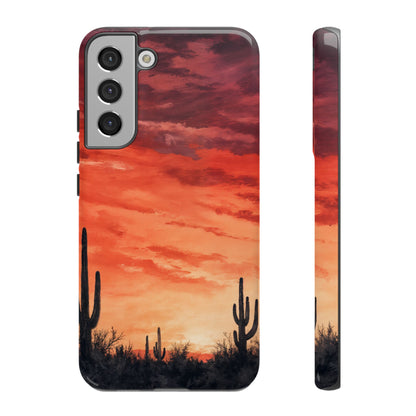 Desert Sunset Swaths Tough Case