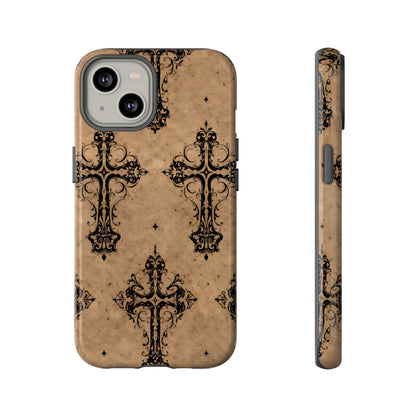 Western Gothic Crosses Tough Case