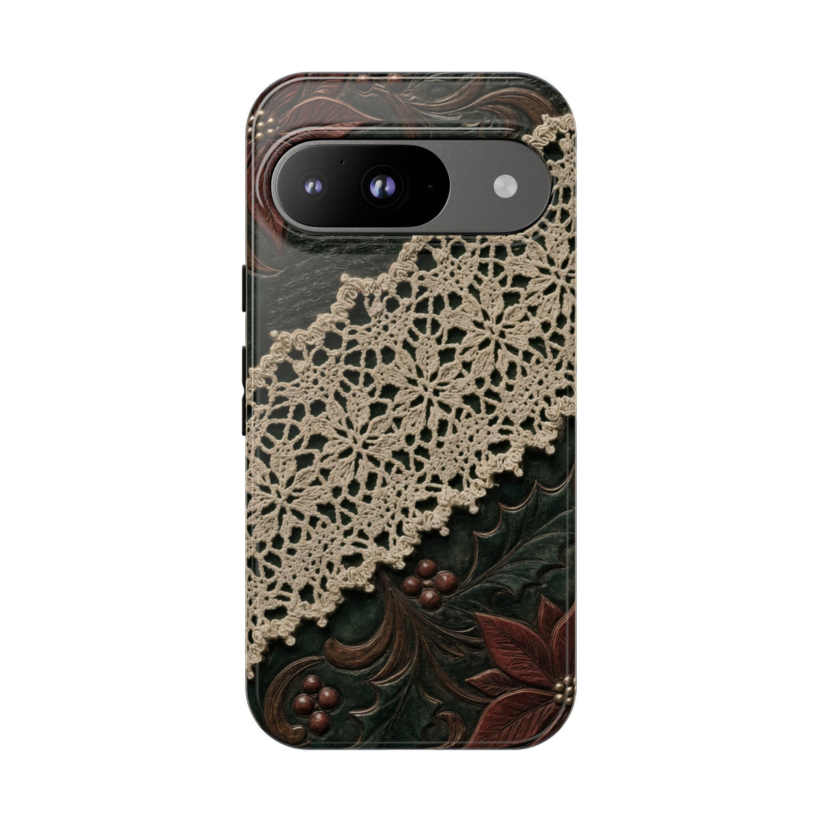 Poinsettia Lace Tough Case
