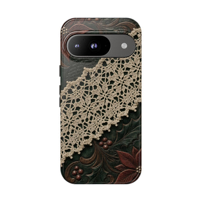 Poinsettia Lace Tough Case