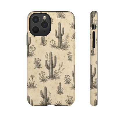 Cactus Sketch Tough Case